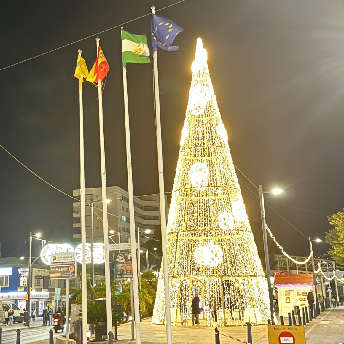 Christmas in the Costa del Sol - Christmas tree