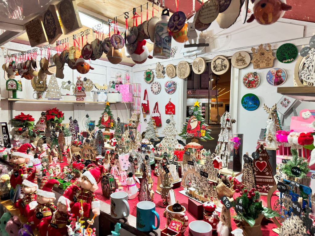 Christmas in the Costa del Sol - market in Benalmadena