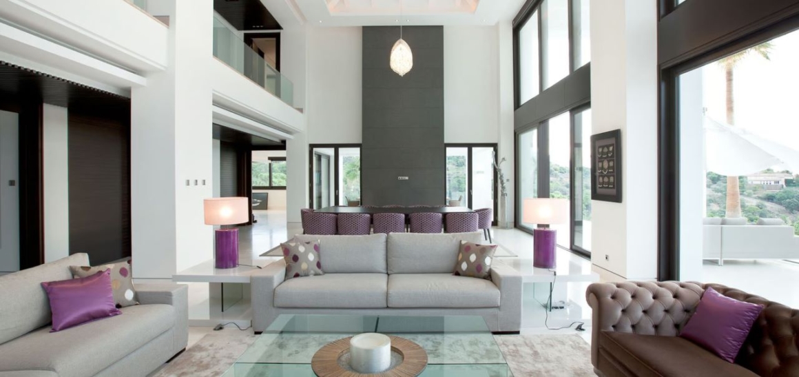 Villa Palo Alto, Luxury villas for golf holidays near Marbella - interior view.