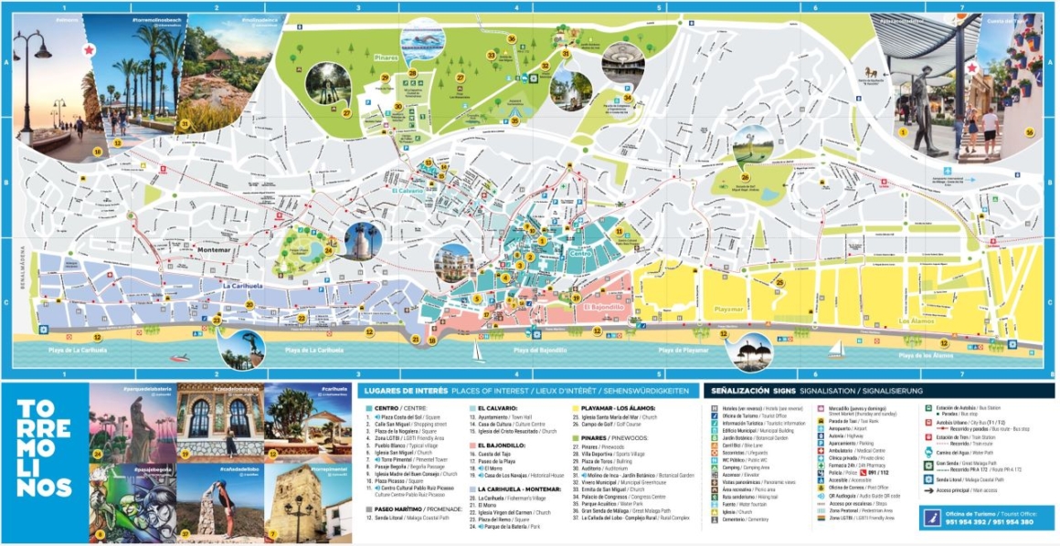 Turismo Torremolinos map