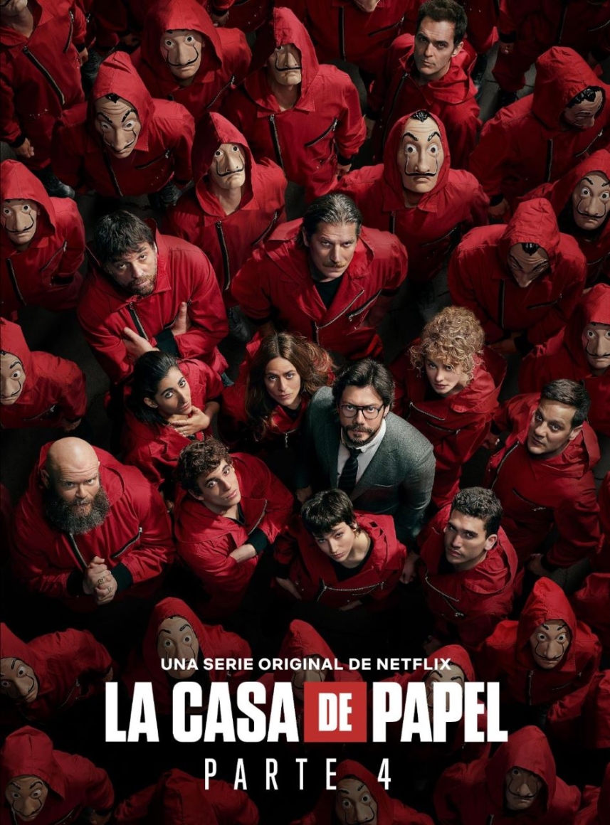 Spanish movies and series on Netflix - Money Heist