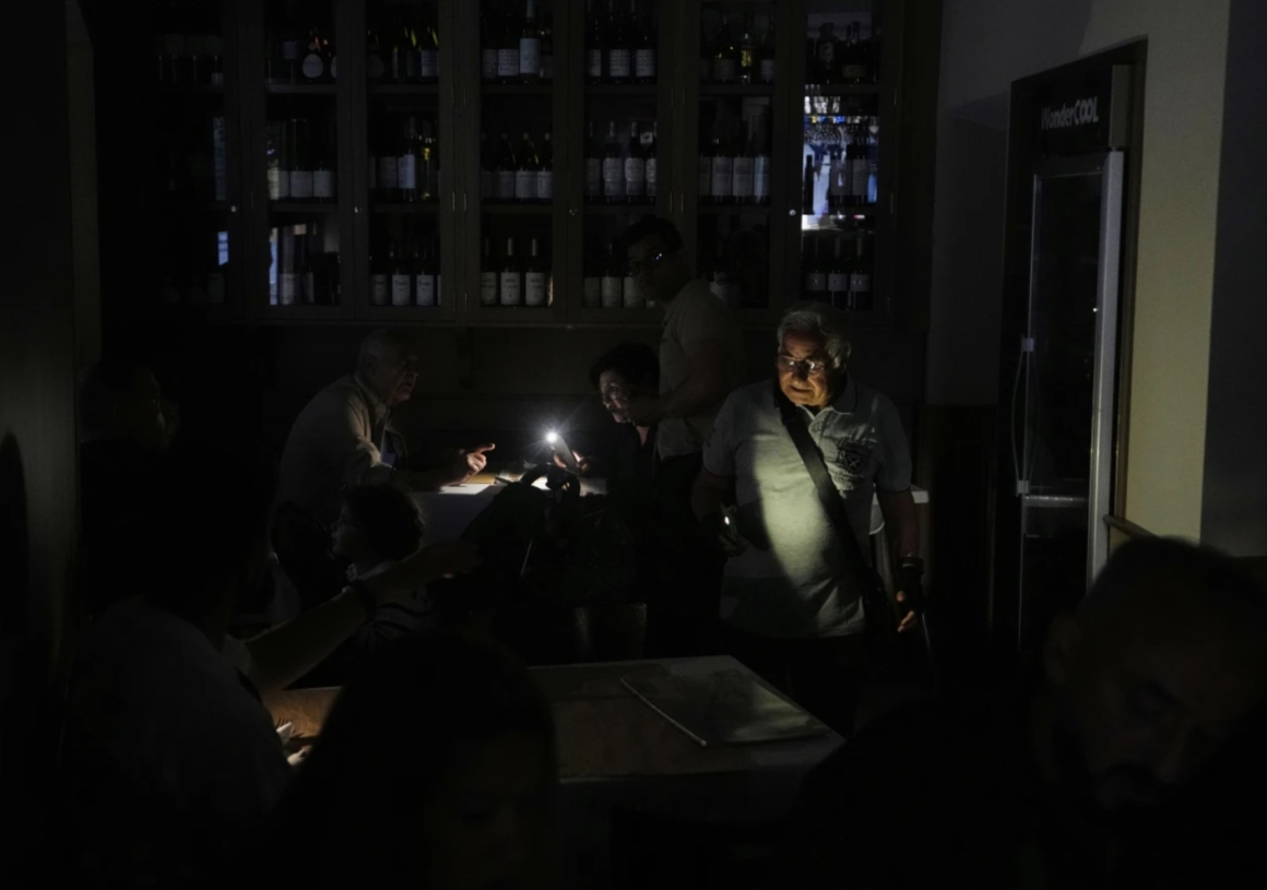 Spain's power outage