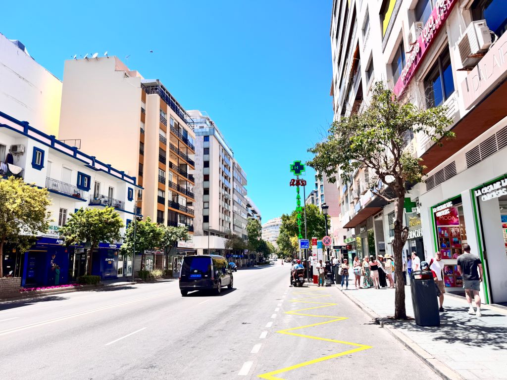 Marbella Old Town - Ricardo Soriano bus stop