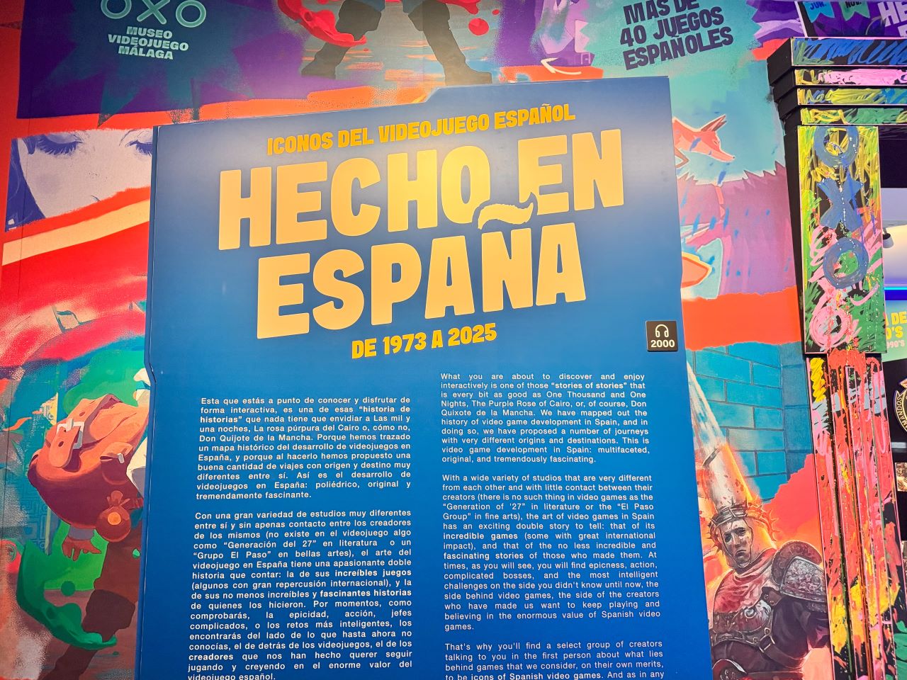 OXO Video Game Museum in Malaga