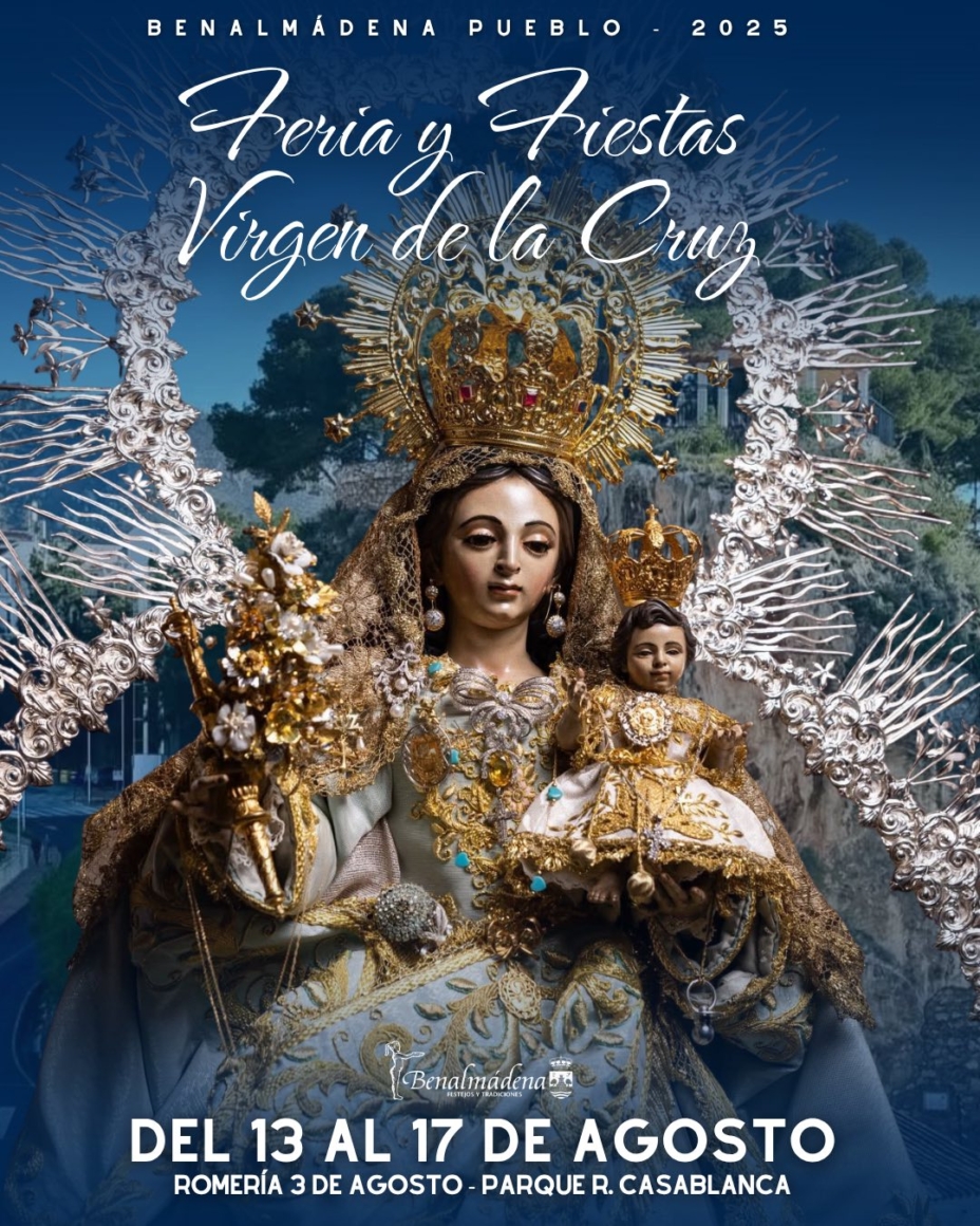 Benalmadena Pueblo Fair 2025 / Feria de Benalmadena Pueblo 2025 / Feria de la Virgen de la Cruz 2025 - nighttime program