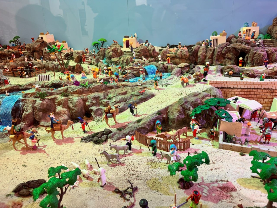 Benalmadena Christmas 2025, Playmobil Nativity scene in Arroyo de la Miel