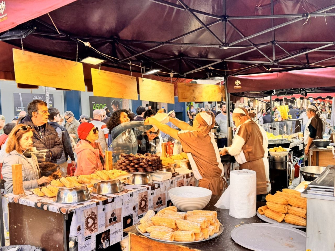 Medieval Party in Fuengirola - food stalls