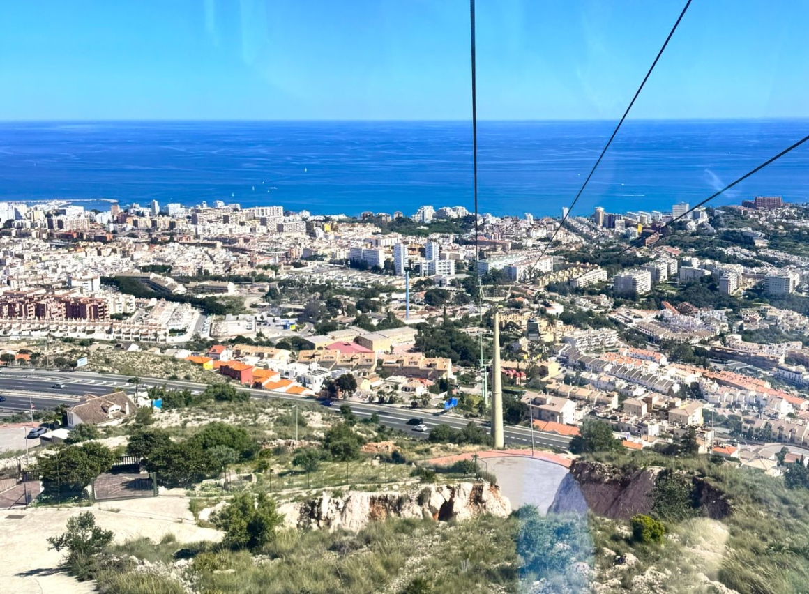 Benalmadena from the cable car