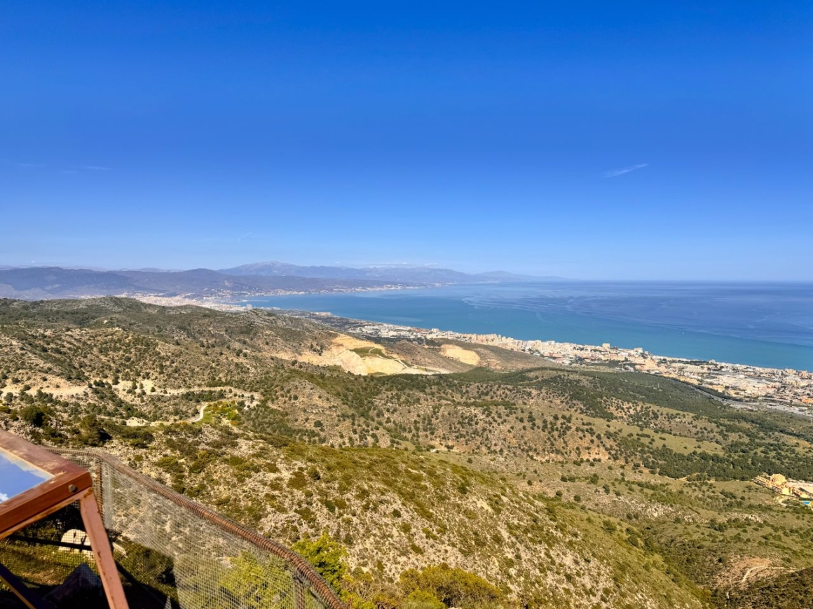 central viewpoint Morro calamorro Benalmadena Cablecar teleferico
