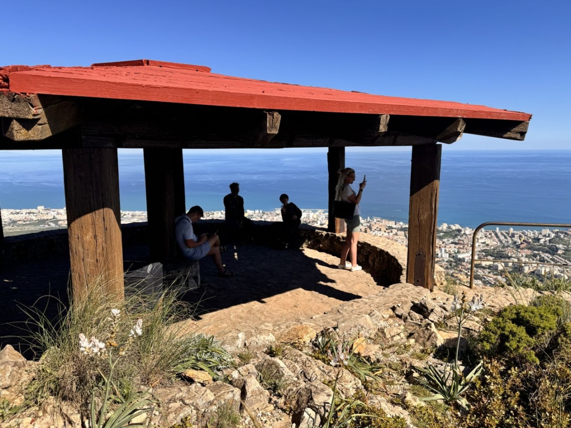 South viewpoint Morro calamorro Benalmadena Teleferico
