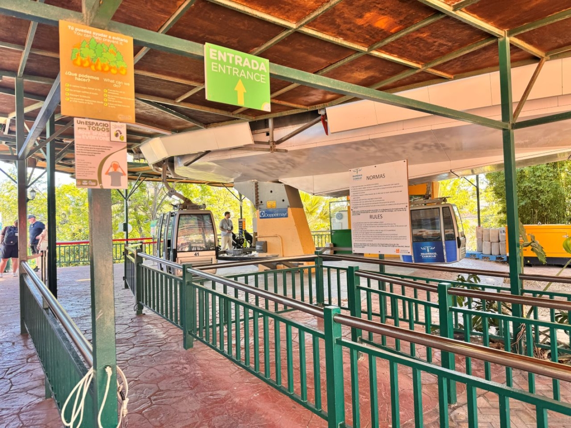 Entrance to Benalmadena Cablecar