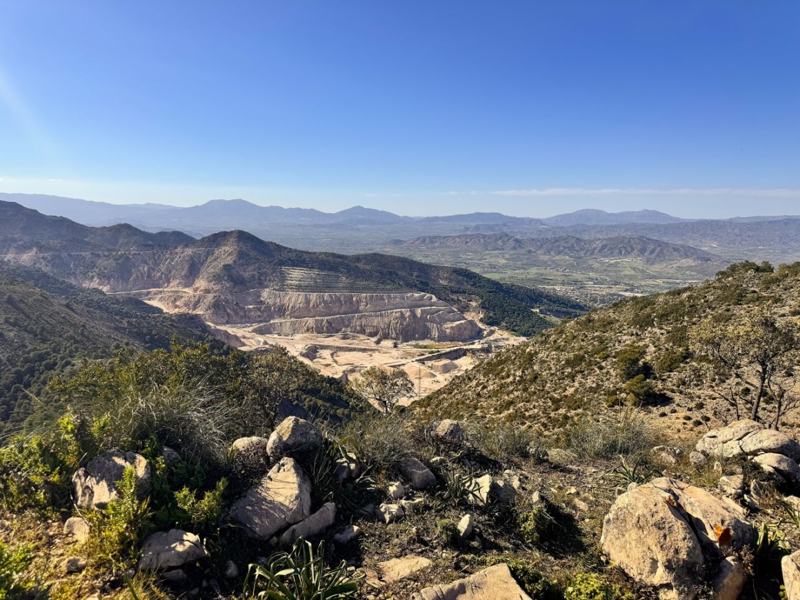 Quarry at Mount Calamorro